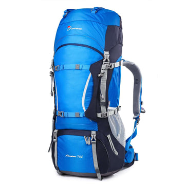 Dark Green Backpack,70L Internal Frame Backpack